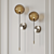 Elegant GRACE N° 1 Wall Lamp 3D model small image 2