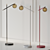 Elegant GRACE N°2 Floor Lamp 3D model small image 3
