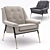 Tosconova Witton Armchair: Unparalleled Comfort and Style 3D model small image 2