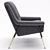 Tosconova Witton Armchair: Unparalleled Comfort and Style 3D model small image 3