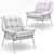 Tosconova Witton Armchair: Unparalleled Comfort and Style 3D model small image 5