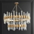 Elegant Double-Tear Chandeliers - Exclusive Collection 3D model small image 5