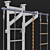 Swedish Wall Romana Eco2.1: Versatile Fitness Solution 3D model small image 2