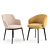  Italian Dining Set - Asterias Table with Bea and Caratos Chairs 3D model small image 2