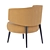 Elegant Lucerne Armchair by Frato 3D model small image 3