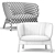 Modern Wendelbo Vista Armchair 3D model small image 4