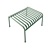 Palissade Lounge Chair Low with Ottoman 3D model small image 3