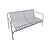 Contemporary Lounge Sofa for Ultimate Comfort 3D model small image 3
