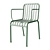 Sleek and Sturdy HAY Palissade Arm Chair 3D model small image 1