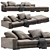 Verzelloni Holden: Stylish Lounge Chair 3D model small image 1