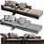 Verzelloni Holden: Stylish Lounge Chair 3D model small image 3