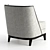 The Sofa & Chair Co. London - Sloane Armchair: Elegant and Compact Design 3D model small image 4