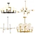 Modern Chandelier Collection 3D model small image 1