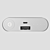 Xiaomi Mi Power Bank: 10000mAh Silver 3D model small image 3