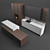 Modern Cabinet 02PZ | 3D Max | OBJ | Vray | Corona | Texture 3D model small image 3