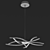 AIRE LED 5910 OM Chandelier: Stylish and Dimmable 3D model small image 2