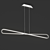 BUCLE 5870 OM Chandelier 3D model small image 1