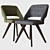 Modern Elegance: Minotti Owens Chair 3D model small image 2