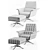 Elegant Madame Armchair for Luxurious Comfort 3D model small image 4