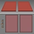 Elegant Interior Picture Frames Set 3D model small image 4