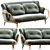 Porada Allison: Stylish and Versatile Furniture 3D model small image 1