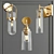 Elegant Sconce Collection 3D model small image 1