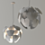 Elegant Light Fixture: Luceplan Hope 3D model small image 2