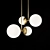 Elegant Biba Suspension Light by TATO Italia 3D model small image 3