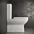 Ceramica Nova Access CN1501: Floor-Mounted Toilet 3D model small image 2
