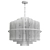 Luxury Gold Dining Room Chandelier 3D model small image 2