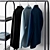 IKEA Kornsjö Clothes Rack: Sleek and Functional 3D model small image 3