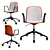 Cavatina Office Chair Set - Stylish and Ergonomic 3D model small image 2