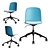 Cavatina Office Chair Set - Stylish and Ergonomic 3D model small image 4