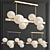 Modern Elegance: Hinsdale Linear Suspension Chandelier 3D model small image 1
