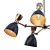 Villa Lumi Charlie 5 Ceiling Lamp 3D model small image 2
