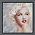 Title: Iconic Marilyn Monroe Canvas 3D model small image 1