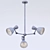 Villa Lumi Charlie 3 Ceiling Lamp 3D model small image 3