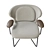 Relaxation Station: Chillax Lounge Chair 3D model small image 5