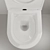 Ceramica Nova Brick Wall-hung Basin 3D model small image 5