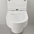 Ceramica Nova Brick Wall-hung Basin 3D model small image 10