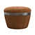 Elegant Portofino Pouf: Luxurious Comfort 3D model small image 3