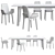 Modern Elegance: Ventura Sofa 3D model small image 3