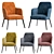 Elegant Jane Bench by Poliform 3D model small image 1