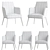 Elegant Jane Bench by Poliform 3D model small image 2