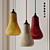 Elegant Kayans Pendant Light 3D model small image 2