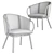 Elegant Zant 04 Chair 3D model small image 2