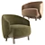 Elegant Ergonomic Bosc CONCHA 3D model small image 1