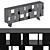 Modern Classon Sideboard 3 3D model small image 1
