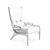 Luxurious HighBack Chairs - Craft Associates 3D model small image 3