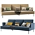 Elegant Paraiso Bonaldo Sofa 3D model small image 2